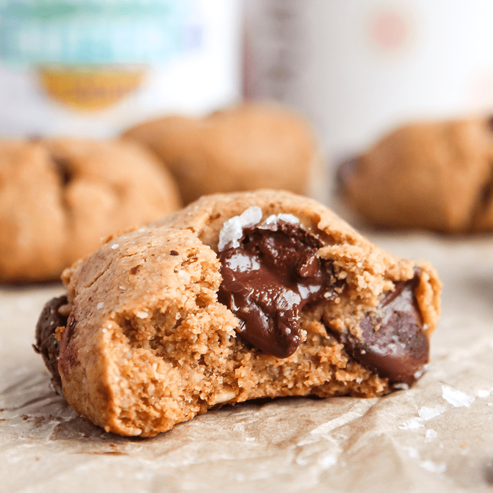 Almond Butter Chocolate Chip Cookies