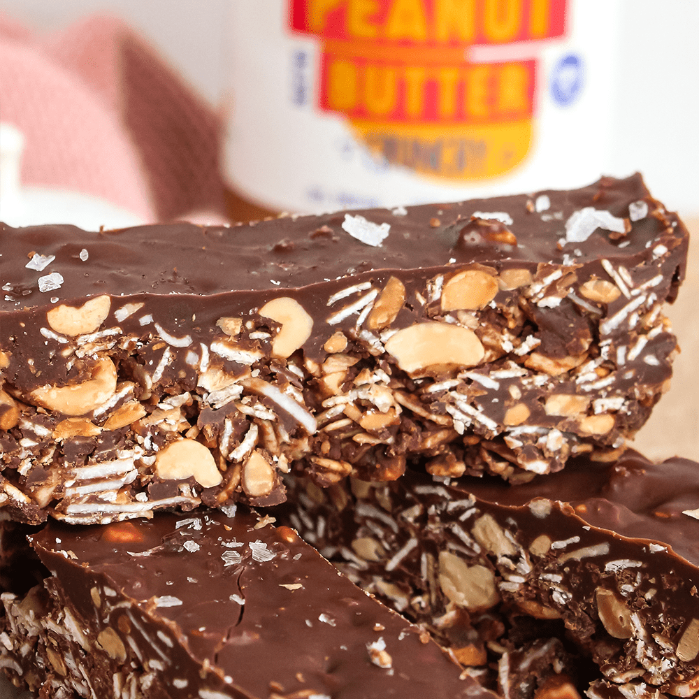 Peanut Oaty Slice