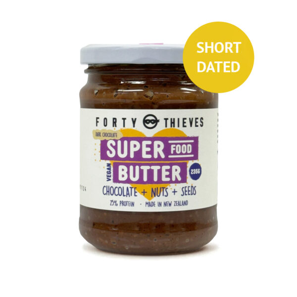 Short-Dated - SuperFood Butter; Chocolate, Nuts + Seeds - Jumbo 235g