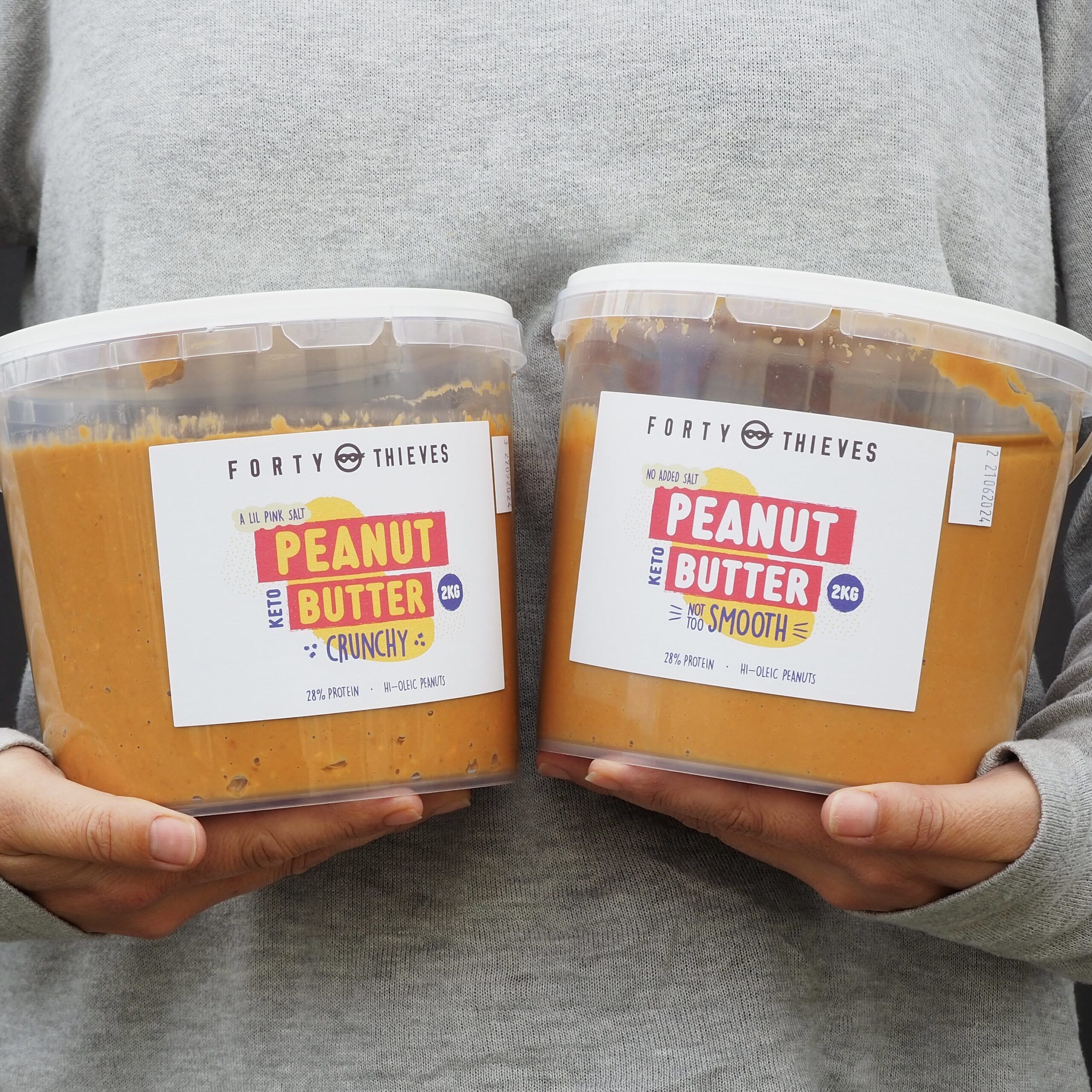 peanut butter pails